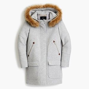 Chateau Parka in Italian stadium-cloth wool